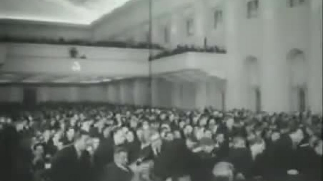 Выступление Иосифа Виссарионовича Сталина1952 год