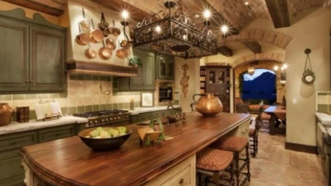 Unique & Classic Tuscan Home Interior Design!! Best Decoration Ideas!!