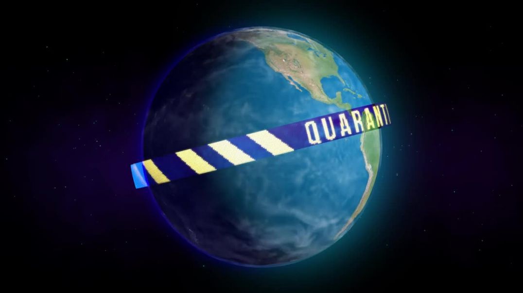 Quarantine planet Earth - No Copyright, Copyright Free Videos, 4k, 30-seconds loop, background