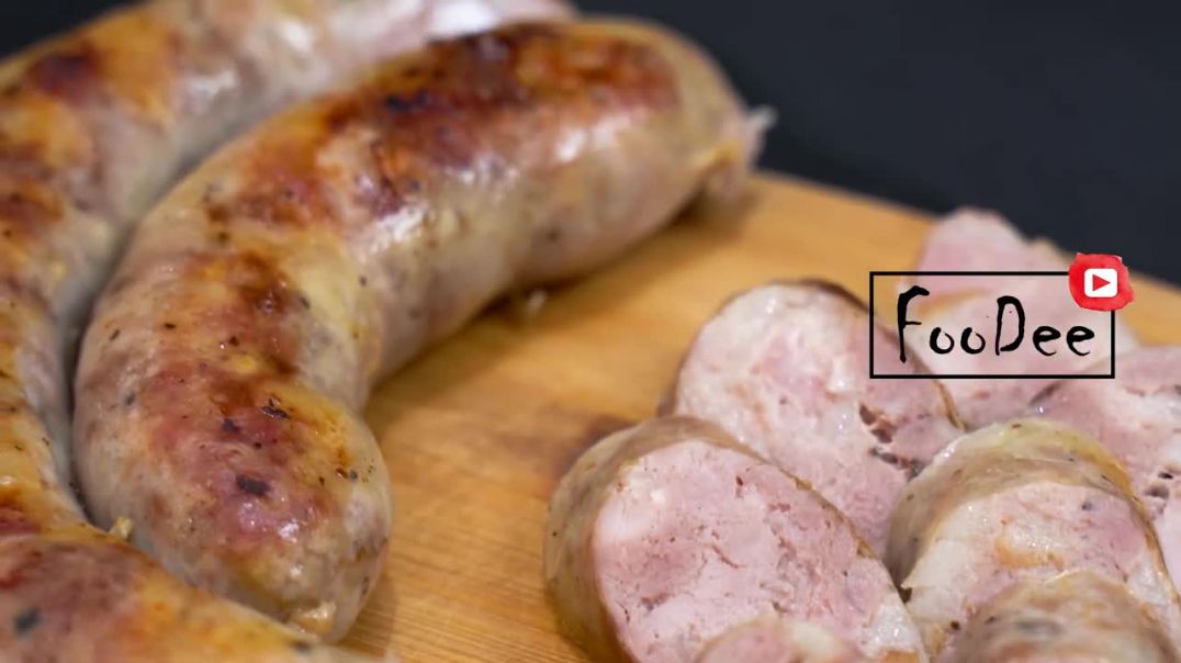Домашняя колбаса из свинины – НАСТОЯЩАЯ, очень вкусная и ароматная