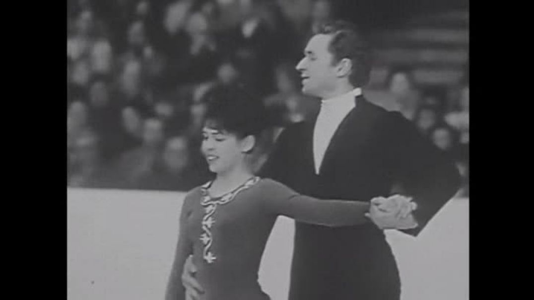 И. Роднина и А.Уланов показательный танец 1971 г