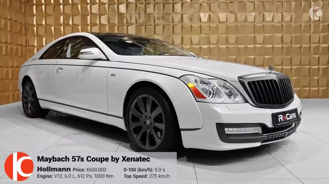 MAYBACH 57s Coupe by Xenatec - Exhaust Sound, Interior and Exterior Details