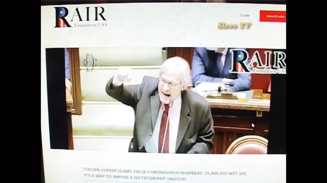 Пошла волна разоблачений! Обличительная речь итальянского депутата в парламенте