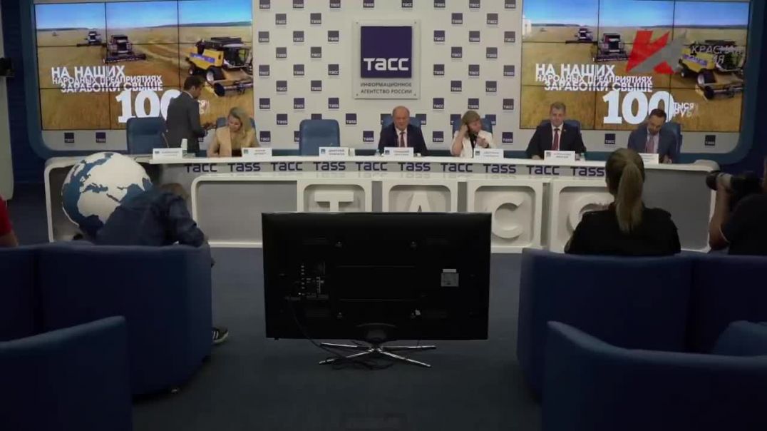 ⁣Пресс-конференция Геннадия Зюганова Предвыборная программа КПРФ
