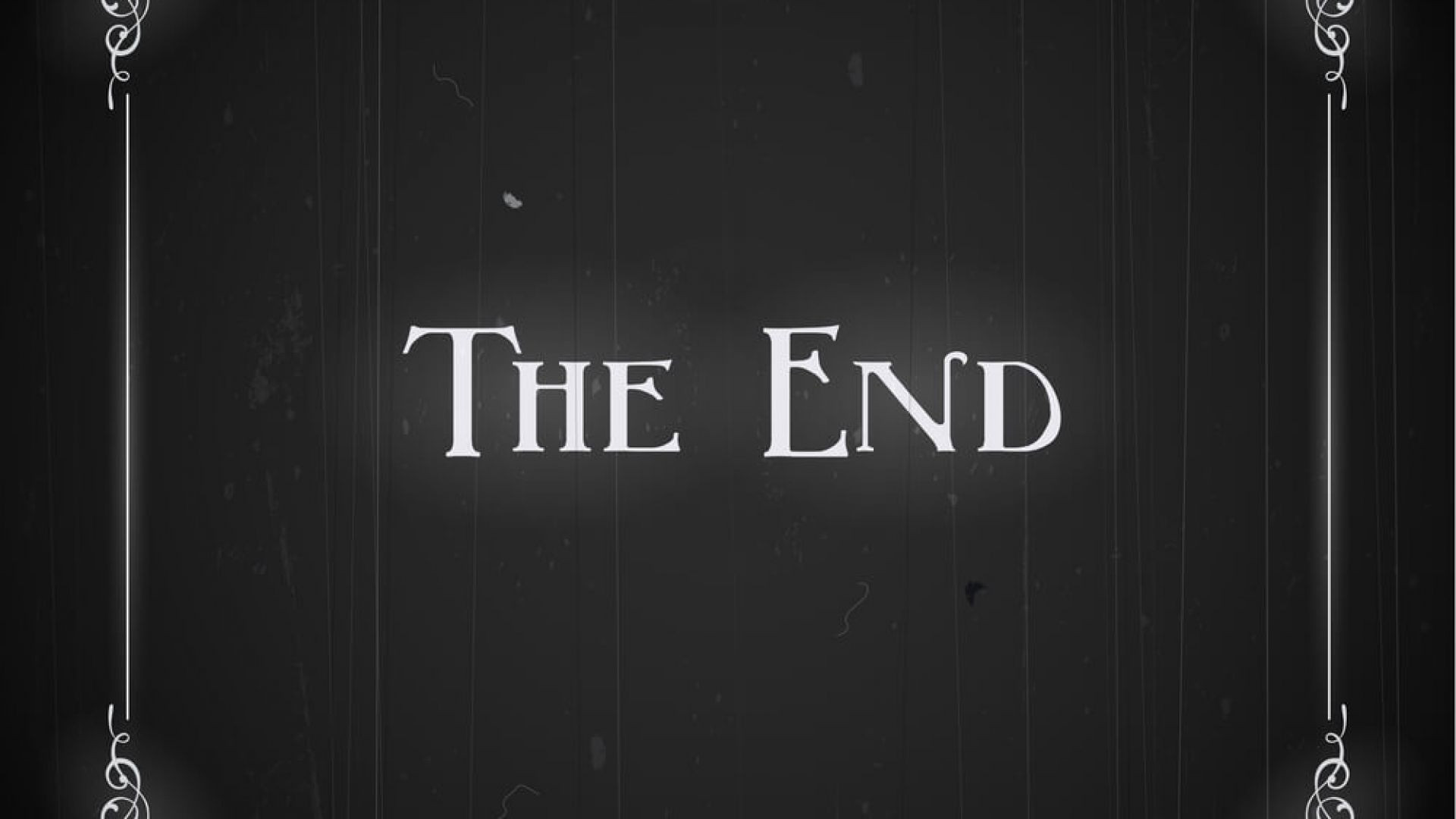 The end в конце фильма