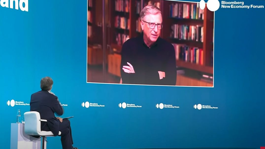 Билл Гейтс спалил ковидную бизнес-схему на вчерашнем экономическом форуме Bloomberg NEF 2021