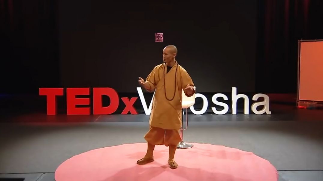 ⁣4 шага к спокойствию и понимаю себя от Мастера Шаолинь | Shi Heng YI | TEDxVitosha | Русская озвучка
