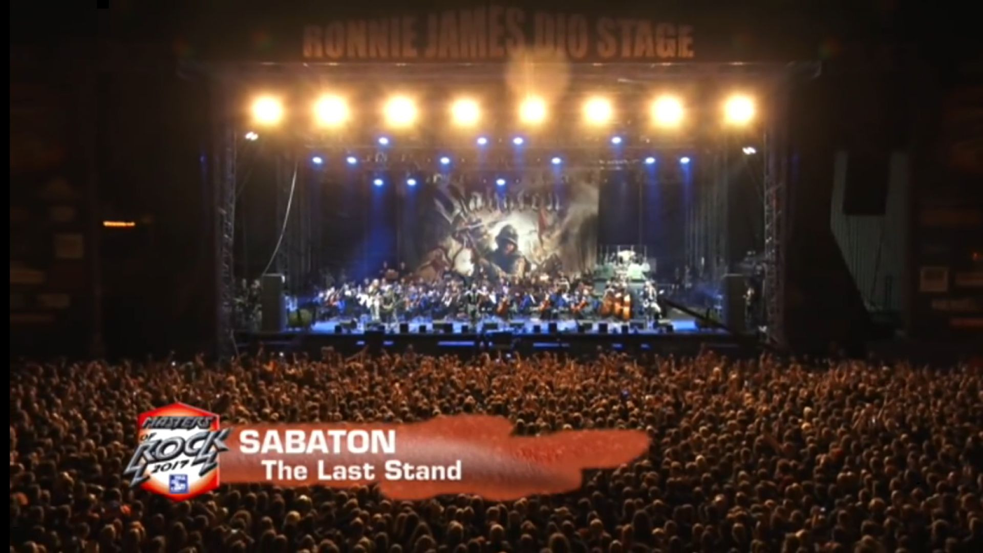 Sabaton with orchestra - Last Stand