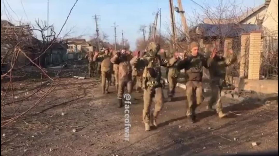 Сдача в плен 267 морпехов Украины  503-го отдельного батальона.