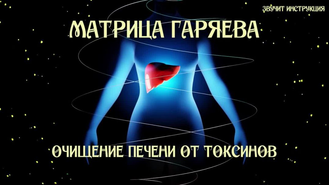 ⁣Матрица Гаряева - Очищение Печени от Токсинов
