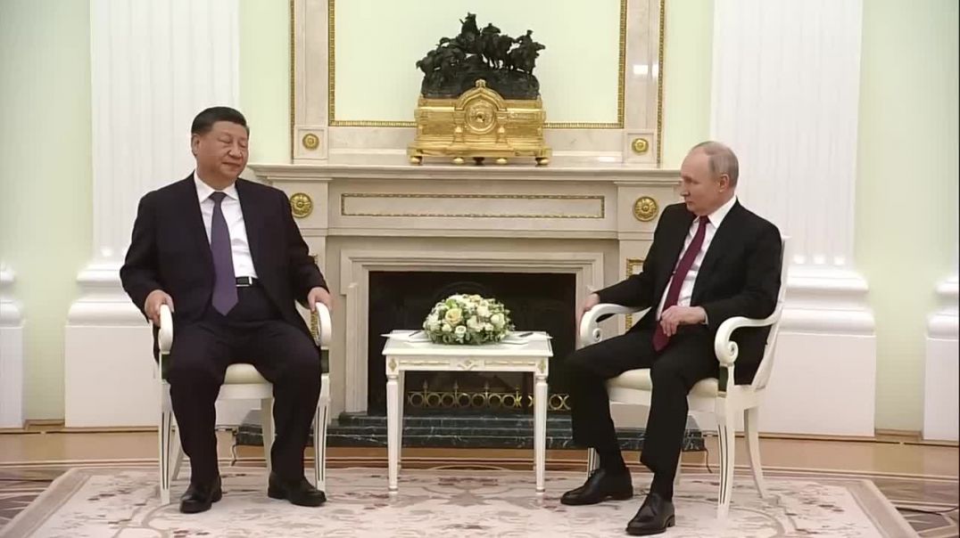 Встреча Владимира Владимировича Путина с Председателем КНР  Си Цзиньпином.