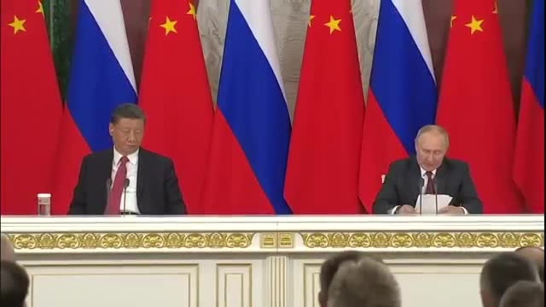 Президент России и Председатель КНР сделали заявления для сми.