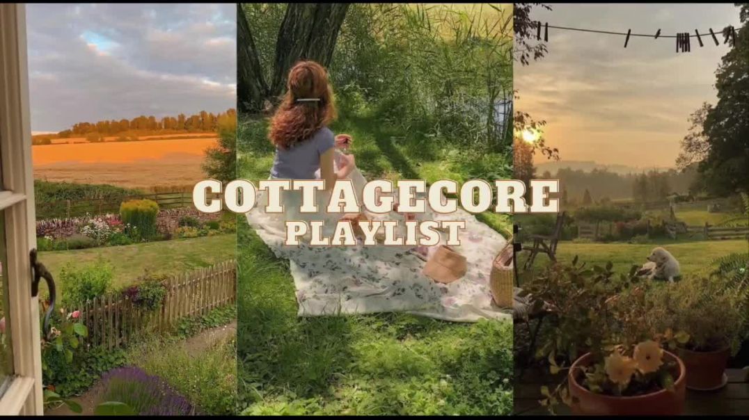 cottagecore playlist (rain countryside sfx) _ reading, studying, fantasy, aesthe