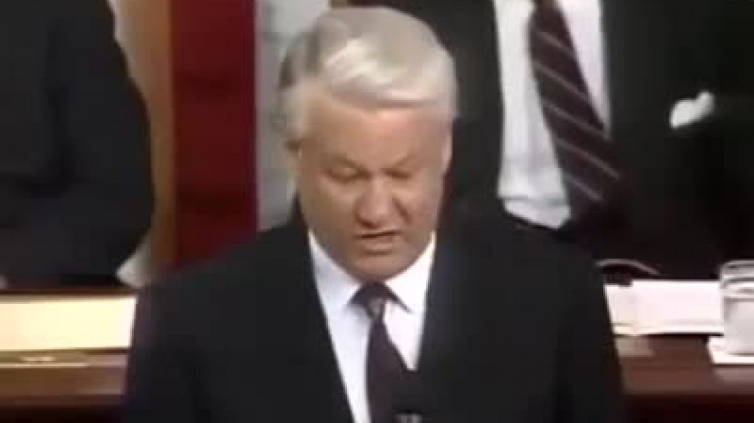 Выступление Ельцина в конгрессе США в 1992 году