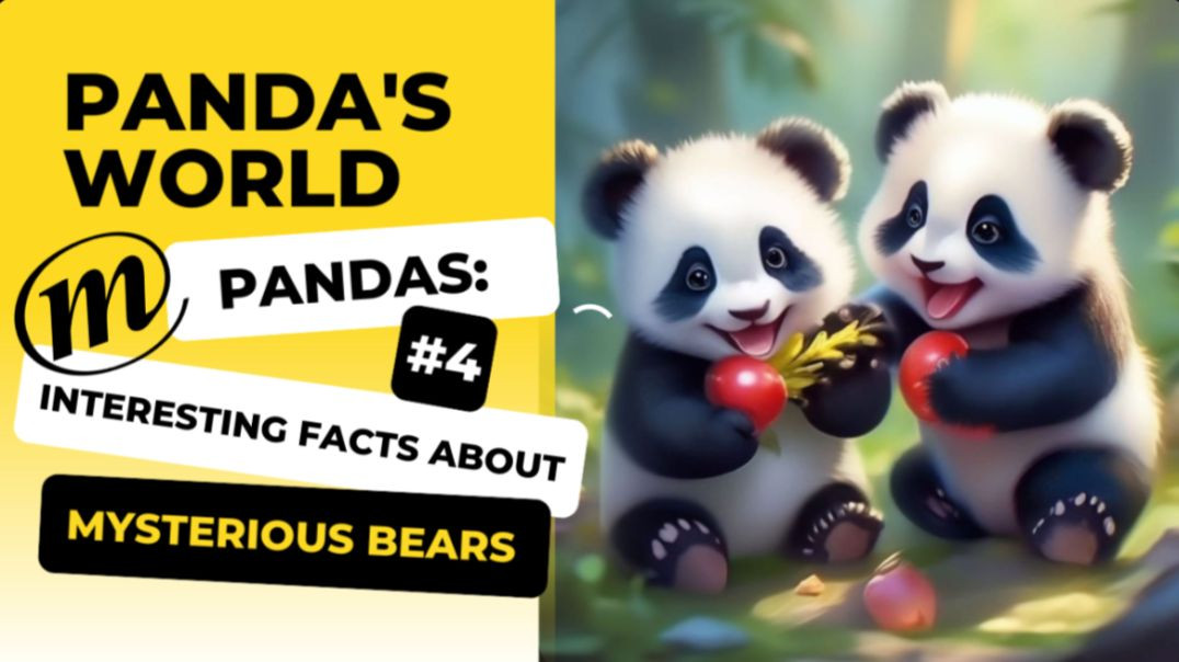 ⁣Pandas: interesting facts about mysterious bears
