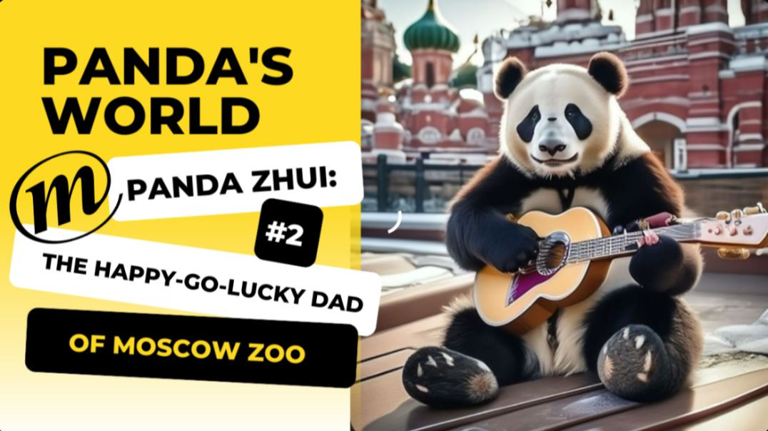 ⁣Panda Zhui_ The Happy-Go-Lucky Dad of Moscow Zoo