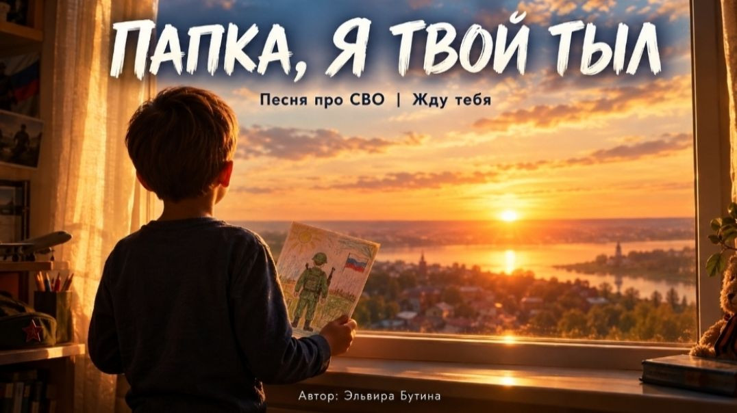 Папа-я твой тыл. Песня про СВО. Я тебя жду.
